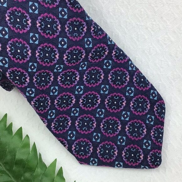 Beau Brummel Soho Hand Made 100% Silk Neck Tie - Picture 2 of 8